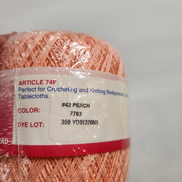Fashion Crochet Thread Size 10 Lot of 3 New Mixed Colors and Brands - Picture 8 of 9
